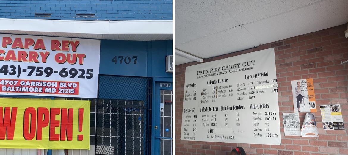 PAPA REY CARRY OUT